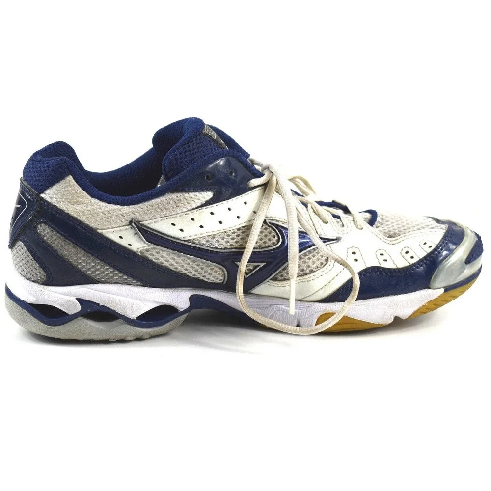 Mizuno Wave Bolt 2 Volleyball Shoes Women's Size 9.5 Blue White Athletic Sneaker